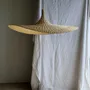 Suspensions - Très grande suspension en rotin en forme de chapeau D125 H50 - OFFICE OBJETS