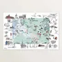 Poster - Bay of Somme — Art print 60 × 40 cm - TABLE À CARTES