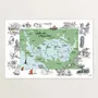 Affiches - Golfe du Morbihan - Affiche 60 x 40 cm - TABLE À CARTES