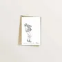 Carterie - Carte postale - Amour des livres - TABLE À CARTES