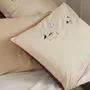 Bed linens - Reversible Embroidered Bedding Set Marée Basse - SYLVIE THIRIEZ
