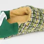 Chaussettes - JAPAN MADE Reversible room shoes / Broken stripes × Nep wool - MERIPPA