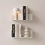 Objets de décoration - Étagère pour livre 45 x 15 cm - Lot de 2 - TEEBOOKS