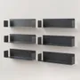 Objets de décoration - Étagère pour livre 45 x 15 cm - Lot de 2 - TEEBOOKS