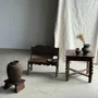 Benches - Mini bench with sculpted back with stylized birds pattern H58 L61 - OFFICE OBJETS