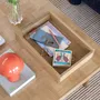 Storage boxes - Senri Display Box Oak - HÜBSCH