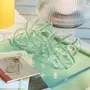 Verres - Kiosk Mugs en verre Swirl Vert (set de 2) - HÜBSCH