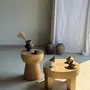 Ceramic - Mini incense cup with small handle D4 D7 - OFFICE OBJETS