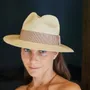 Chapeaux - Hathaway Rose Panama Fedora - PACHACUTI