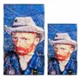 Serviettes de bain - Serviette 100 % coton biologique VINCENT Self Portrait - 2 - ZWOLTEX - POLISH TOWEL FACTORY