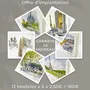 Carterie - CARTE POSTALE REGIONALE AQUARELLE FABRICE MOIREAU - PHENICIA