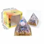 Bijoux - Orgonite Pyramide Amethyste Arbre de Vie - ARABESK