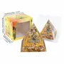 Jewelry - Orgonite Pyramid Buddha + Amethyst - ARABESK