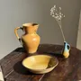 Carafes - Large orange stoneware ball jug H20 - OFFICE OBJETS