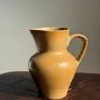 Carafes - Large orange stoneware ball jug H20 - OFFICE OBJETS