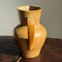 Carafes - Large orange stoneware ball jug H20 - OFFICE OBJETS