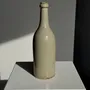 Carafes - Vintage beige speckled stoneware bottle H31 - OFFICE OBJETS