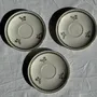 Mugs - Set of 3 golden Limoges porcelain cups and saucers H4 - OFFICE OBJETS