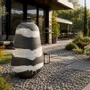 Pots de fleurs - Vase monumental décor graphique – OLIVIO II - CERAMIC FACTORY