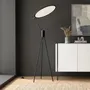 Floor lamps - Black steel floor lamp - ANGEL CERDÁ
