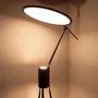 Floor lamps - Black steel floor lamp - ANGEL CERDÁ