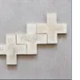 Revêtements sols intérieurs - CROSS TILE - WOLKBERG CASTING STUDIOS