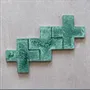 Revêtements sols intérieurs - CROSS TILE - WOLKBERG CASTING STUDIOS