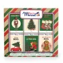 Chocolate - Case for 6 mini tablets Christmas | Sacré Marcel - MAXIM'S DE PARIS / SACRE MARCEL