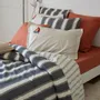Bed linens - Tandem woven-dyed cotton bed set - SYLVIE THIRIEZ