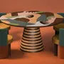 Dining Tables - Kol Aj Dining Table Handmade by Malabar - MALABAR