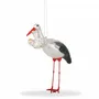 Other Christmas decorations - Stork with baby - DE BALLEN UIT BV