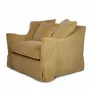 Chairs for hospitalities & contracts - Ascot Cushion Loveseat | Armchair - CREARTE COLLECTIONS