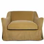 Chairs for hospitalities & contracts - Ascot Cushion Loveseat | Armchair - CREARTE COLLECTIONS