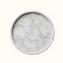 Decorative objects - Carrara Marble Plate – Decorative Tray in Natural Stone - KALU CREATIONS