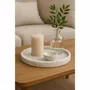 Decorative objects - Carrara Marble Plate – Decorative Tray in Natural Stone - KALU CREATIONS