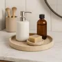 Decorative objects - Round Decorative Tray in Natural Travertine – Made in Italy - KALU CREATIONS