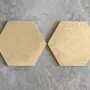 Coffee tables - HEX TILE - WOLKBERG CASTING STUDIOS