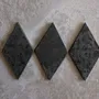 Coffee tables - RHOMB TILE - WOLKBERG CASTING STUDIOS