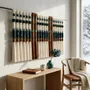 Other wall decoration - Forest Horizon: Large-Scale Handmade Modern Macrame Wall Installation - SARMAL DESIGN