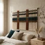 Other wall decoration - Forest Horizon: Large-Scale Handmade Modern Macrame Wall Installation - SARMAL DESIGN
