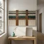 Other wall decoration - Forest Horizon: Large-Scale Handmade Modern Macrame Wall Installation - SARMAL DESIGN