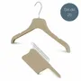 Office furniture and storage - MAWA GREEN HANGER for tops stone grey 42cm pack of 25 - MAWA