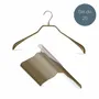 Office furniture and storage - MAWA metal hanger for jackets black 42cm pack of 25 - MAWA
