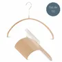 Office furniture and storage - MAWA metal hanger for tops black 40cm pack of 50 - MAWA