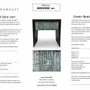 Night tables - small table with one drawer - FROMDUST