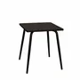 Tables Salle à Manger - Table rétro formica stratifié carré Véra - 70x70cm - LES GAMBETTES