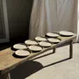 Assiettes au quotidien - Service de table Lunéville Atelier d'Art  8 assiettes et 2 plats - OFFICE OBJETS