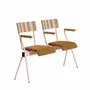 Benches - Anouk 2 to 3 seater waiting retro bench - LES GAMBETTES