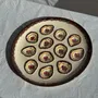 Platter and bowls - Large circular dish with compartments for shellfish crustaceans - OFFICE OBJETS