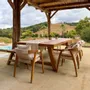 Chairs - Douma teak and rope outdoor armchair - DESIGN TRIP